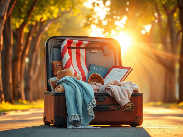 Maleta atiborrada que sirve para ilustrar el blog de Echando un vistazo a …La Vida es un Viaje escrito por Araceli López