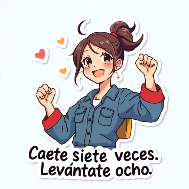 Caéte 7 veces, levántate 8
