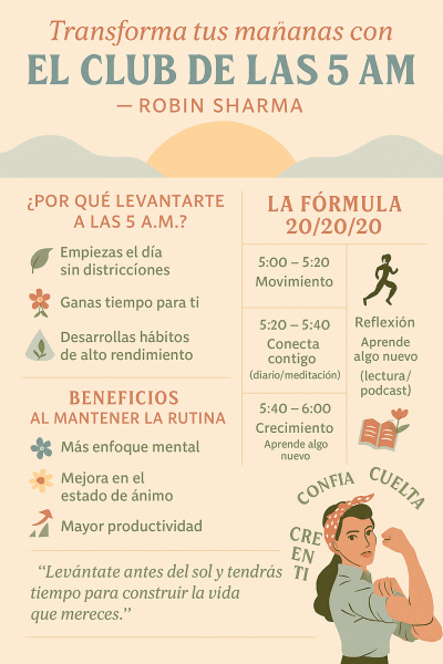 El club de las cinco de la mañana resumen PDF
